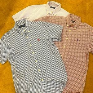 Polo Ralph Lauren Short Sleeve Oxford Shirts